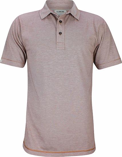 Linksoul LS121 Innosoft Cotton End-on-End Stripe Golf Shirts - ON SALE