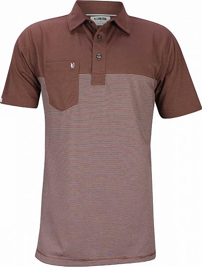 Linksoul LS1148 Innosoft Cotton Jersey Yarn Dye Stripe Golf Shirts
