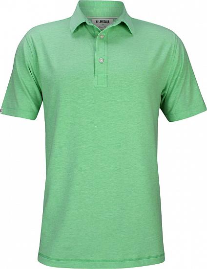 Linksoul LS183 Dry-Tech Cotton Blend Heather Golf Shirts - ON SALE
