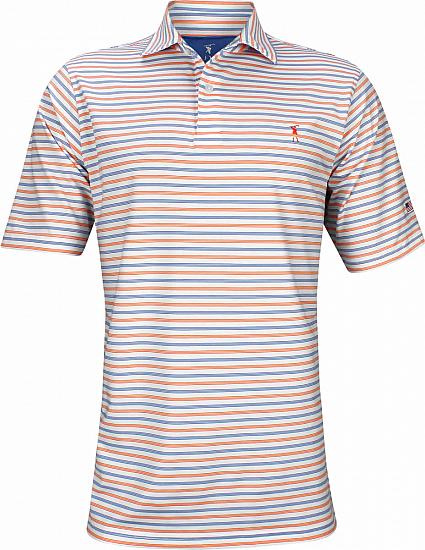 Fairway & Greene USA Morrow Stripe Jersey Golf Shirts - Flare - ON SALE