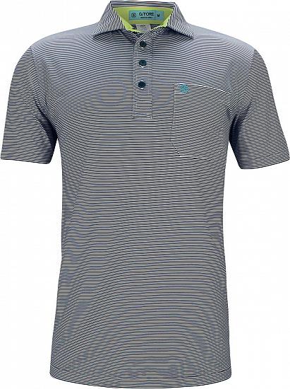 G/Fore Feeder Stripe Golf Shirts - ON SALE