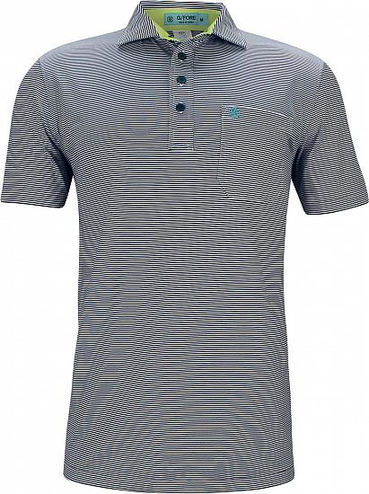 G/Fore Feeder Stripe Golf Shirts - ON SALE