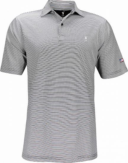 Fairway & Greene USA Mini Stripe Jersey Golf Shirts - ON SALE