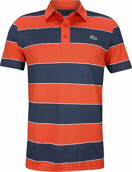 Lacoste Tech Stripe Golf Shirts - ON SALE - HOLIDAY SPECIAL