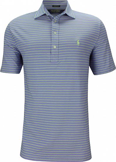 Polo Stripe Stretch Vintage Lisle Golf Shirts