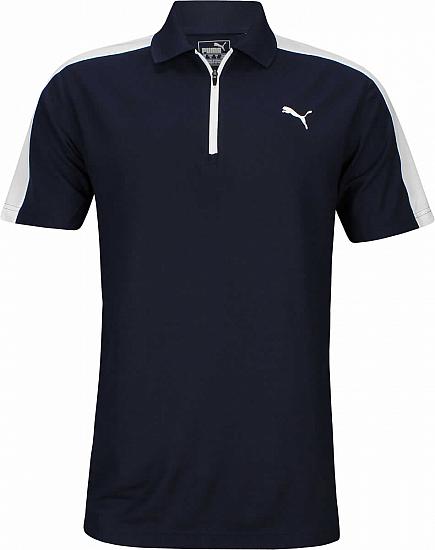 Puma T7 Zip Placket Golf Shirts - ON SALE