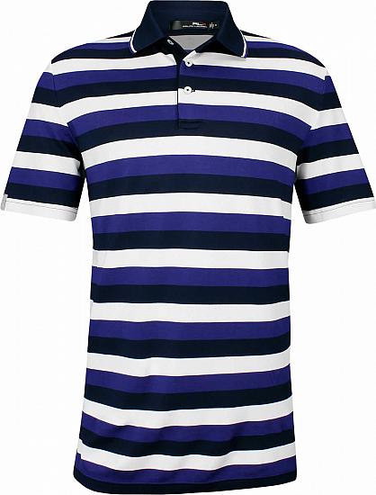 RLX Striped Tech Pique Golf Shirts