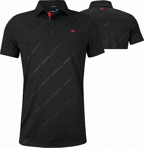 J.Lindeberg Clay Reg Fit Tx Jersey+ Golf Shirts - ON SALE