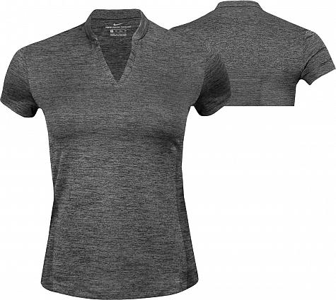 Nike Women's Dri-FIT Zonal Cooling Jacquard Golf Shirts - Previous Season Style