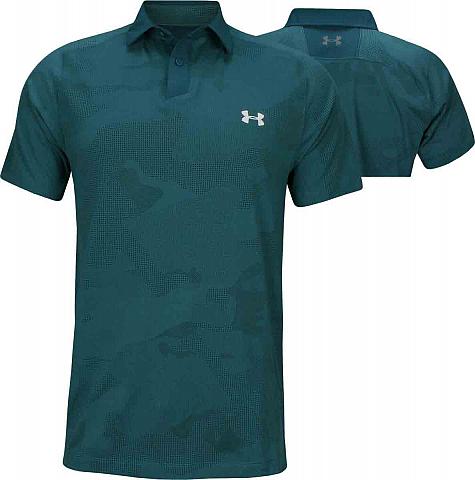 Under Armour Threadborne Sproket Golf Shirts - ON SALE