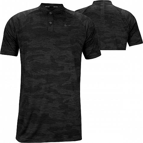 Nike Dri-FIT Tiger Woods Zonal Cooling Vapor Camo Blade Collar Golf Shirts - Previous Season Style