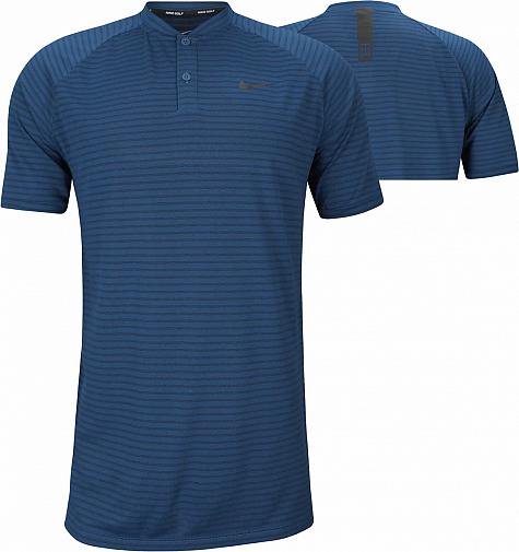 Nike Dri-FIT Tiger Woods Zonal Cooling Blade Collar Golf Shirts - ON SALE