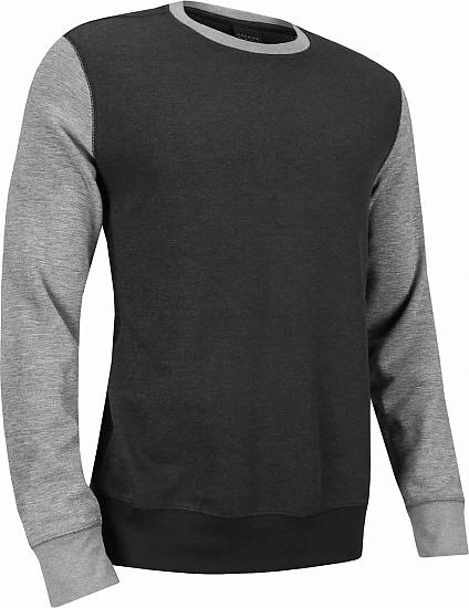 Dunning Performance Colorblock Crew Neck Golf Sweaters