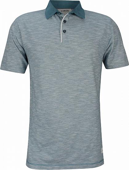Linksoul LS1215 Cotton Slub Heather Golf Shirts - Cove
