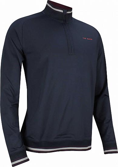 Ted Baker London Comp Half-Zip Golf Pullovers - ON SALE