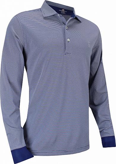 Fairway & Greene USA McHugh Pique Long Sleeve Golf Shirts - ON SALE