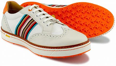Royal Albartross The Crew Spikeless Golf Shoes - White/Multi - ON SALE
