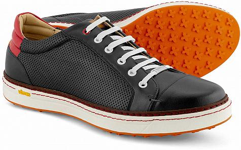 Royal Albartross The Forato Spikeless Golf Shoes - Black - ON SALE