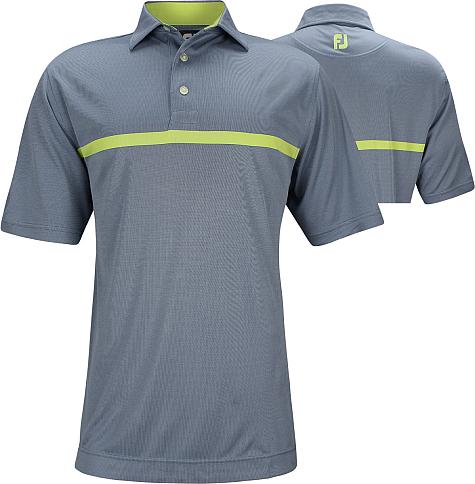 FootJoy ProDry Engineered Nailhead Jacquard Golf Shirts - Hyannis Port Collection - FJ Tour Logo Available - Previous Season Style