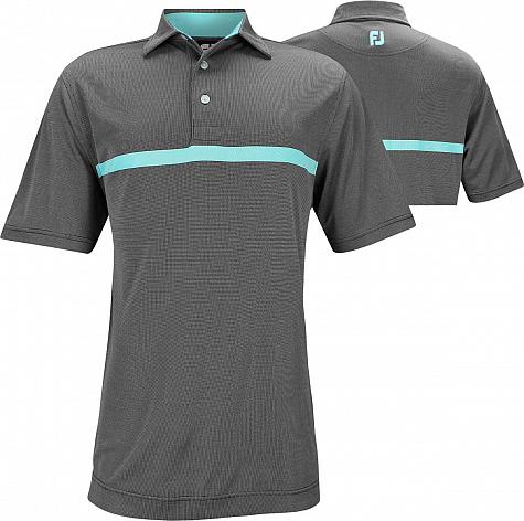 FootJoy ProDry Engineered Nailhead Jacquard Golf Shirts - FJ Tour Logo Available - Previous Season Style