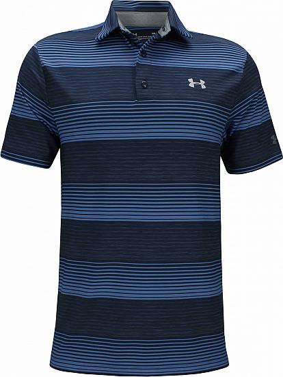 Under Armour Playoff Blast Stripe Golf Shirts - ON SALE