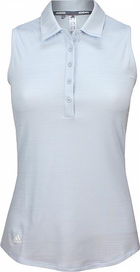 Adidas Women's Microdot Sleeveless Golf Shirts - ON SALE