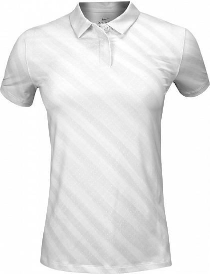 Nike Women's Dri-FIT UV Print Golf Shirts - Previous Season Style