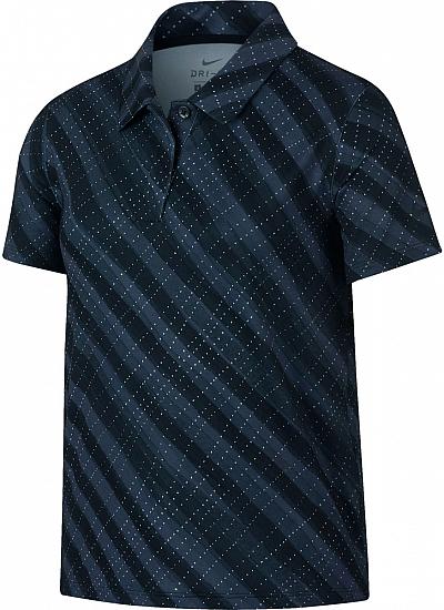 Nike Girl's Dri-FIT UV Printed Junior Golf Shirts - Previous Season Style - ON SALE