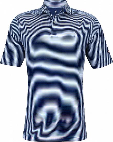 Fairway & Greene USA Talbert Stripe Jersey Golf Shirts - Liberty - ON SALE