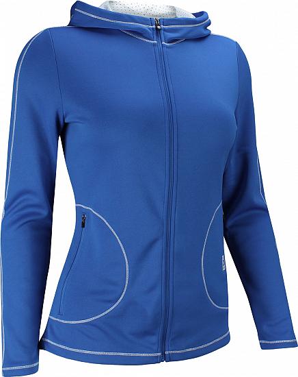 FootJoy Women's Double Layer Jersey Full-Zip Casual Hoodies - Previous Season Style