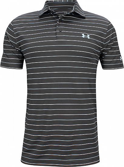 Under Armour Performance Stripe 2.0 Golf Shirts - ON SALE