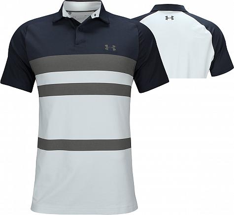 Under Armour Iso-Chill Block Golf Shirts - ON SALE