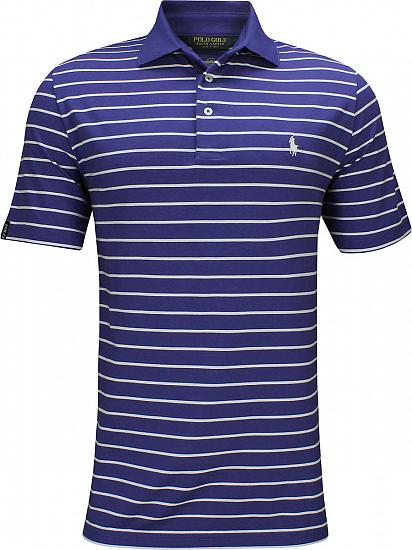 Polo Stripe Lightweight Performance Lisle Golf Shirts