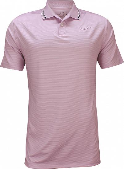 Nike Dri-FIT Vapor Control Golf Shirts - Lilac Mist