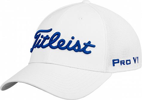 Titleist Tour Sports Mesh Collection Flex Fit Golf Hats