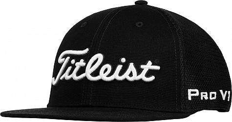 Titleist Flat Bill Mesh Snapback Adjustable Junior Golf Hats - ON SALE
