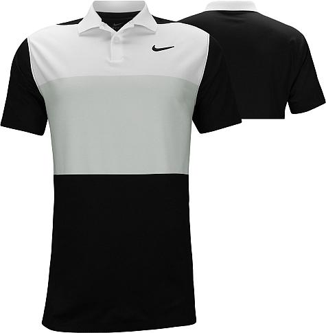 Nike Dri-FIT Vapor Control Color Block Golf Shirts - Previous Season Style