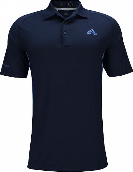 Adidas Ultimate ClimaCool Solid Golf Shirts - Navy