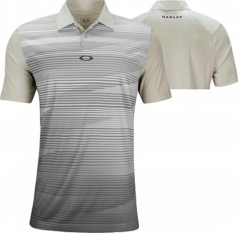 Oakley Ace Golf Shirts - Light Grey