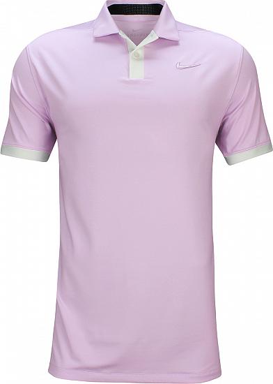 Nike Dri-FIT Vapor Golf Shirts - Lilac Mist - Brooks Koepka First Major
