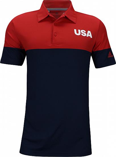 Adidas Ultimate USA 2.0 Allday Golf Shirts