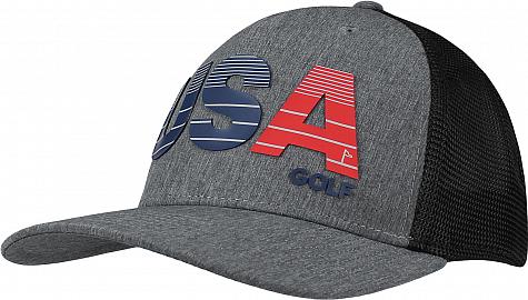 Adidas USA Trucker Snapback Adjustable Golf Hats - ON SALE