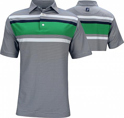 FootJoy ProDry End on End Lisle Chestband Golf Shirts - Montauk Collection - FJ Tour Logo Available - Previous Season Style
