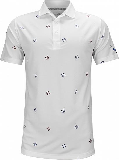 Puma DryCELL Ditsy Golf Shirts - ON SALE