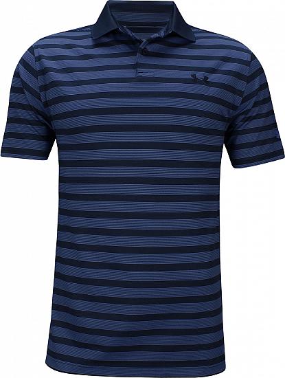 Under Armour Performance Impact Stripe Golf Shirts - ON SALE