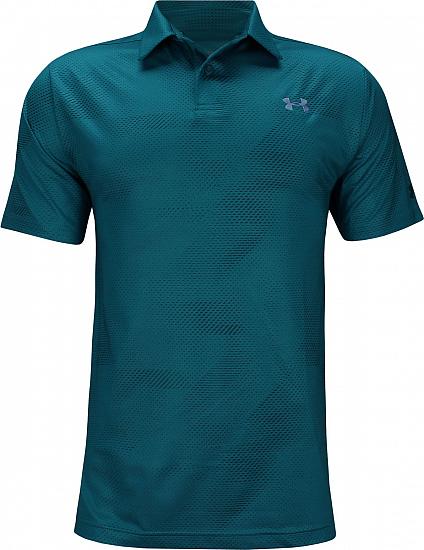 Under Armour Performance Sector Print Golf Shirts - ON SALE
