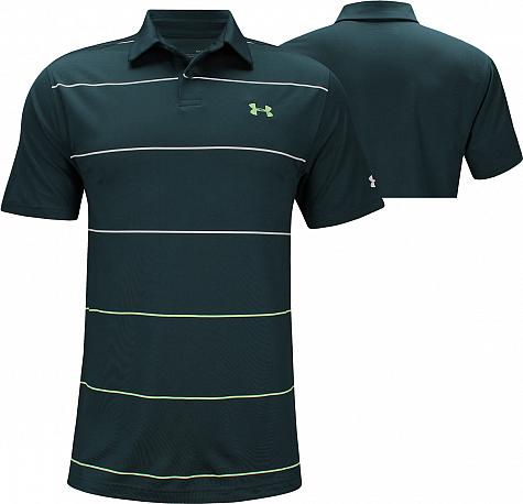 Under Armour Performance Target Stripe Golf Shirts - ON SALE