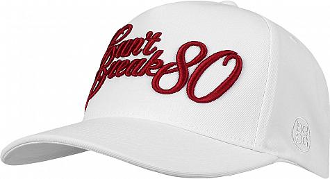 G/Fore Can't Break 80 Script Trucker Adjustable Snapback Golf Hats