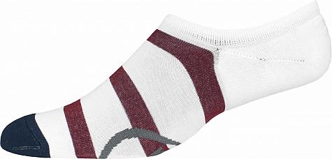 G/Fore Circle G's Stripe No Show Golf Socks - Single Pairs - ON SALE