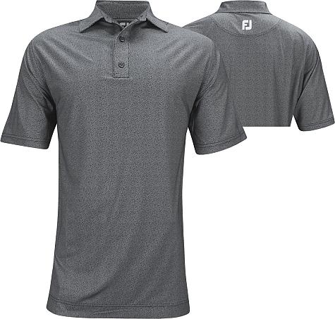 FootJoy ProDry Lisle Dot Print Golf Shirts - FJ Tour Logo Available - Previous Season Style
